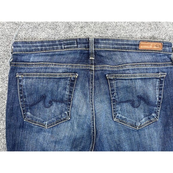 AG Adriano Goldschmied Jeans Women's 30R Blue  The Stilt Cigarette Leg Denim - Picture 4 of 12